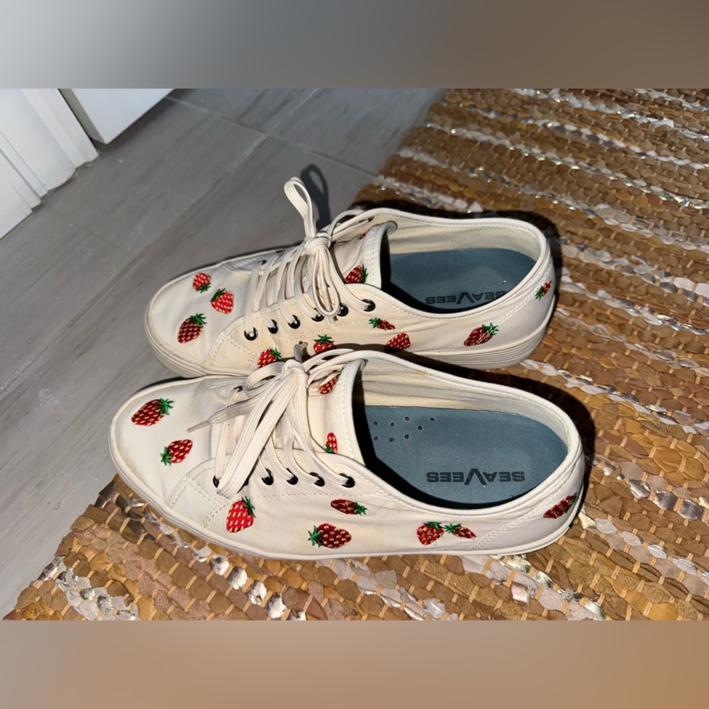 SEAVEES strawberry sneakers